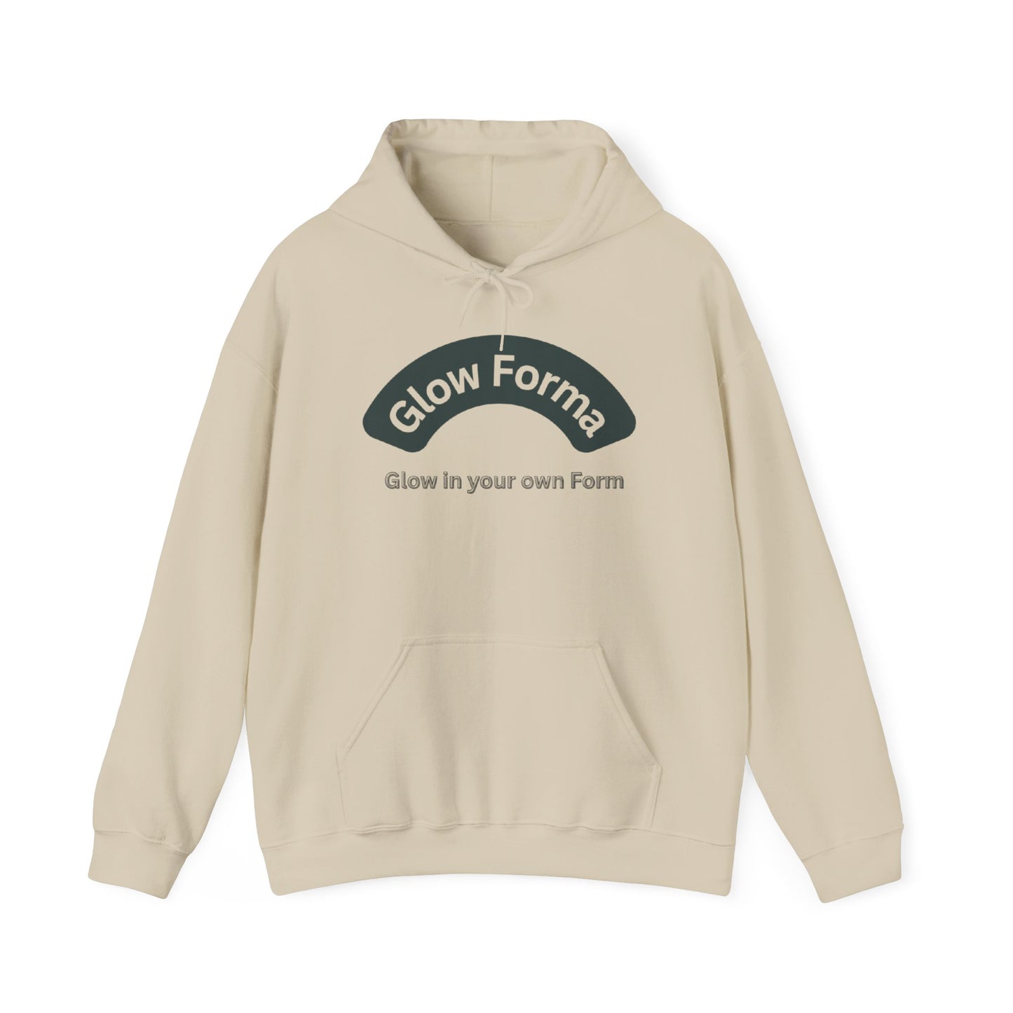 Glow Forma Unisex Heavy Blend™ Hooded Sweatshirt - Embrace Your Unique Glow