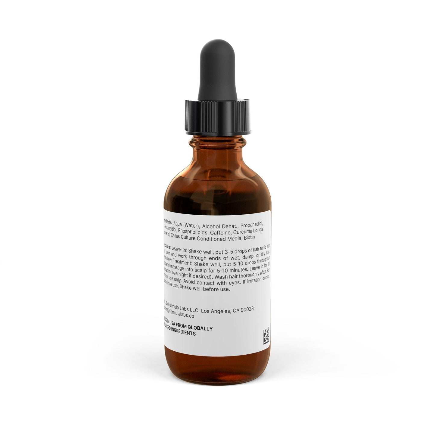 Hair Growth Tonic – 2oz | Natural Solution for Thicker, Stronger Hair – Supports Scalp Health & Reduces Hair Thinning – Nourishing Formula for Men & Women