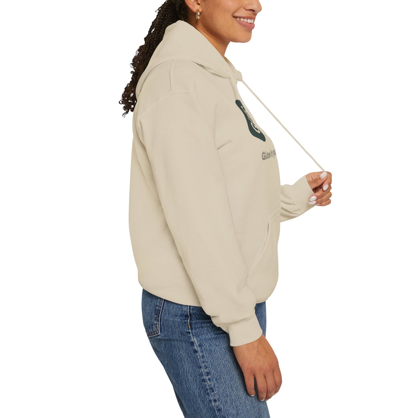Glow Forma Unisex Heavy Blend™ Hooded Sweatshirt - Embrace Your Unique Glow
