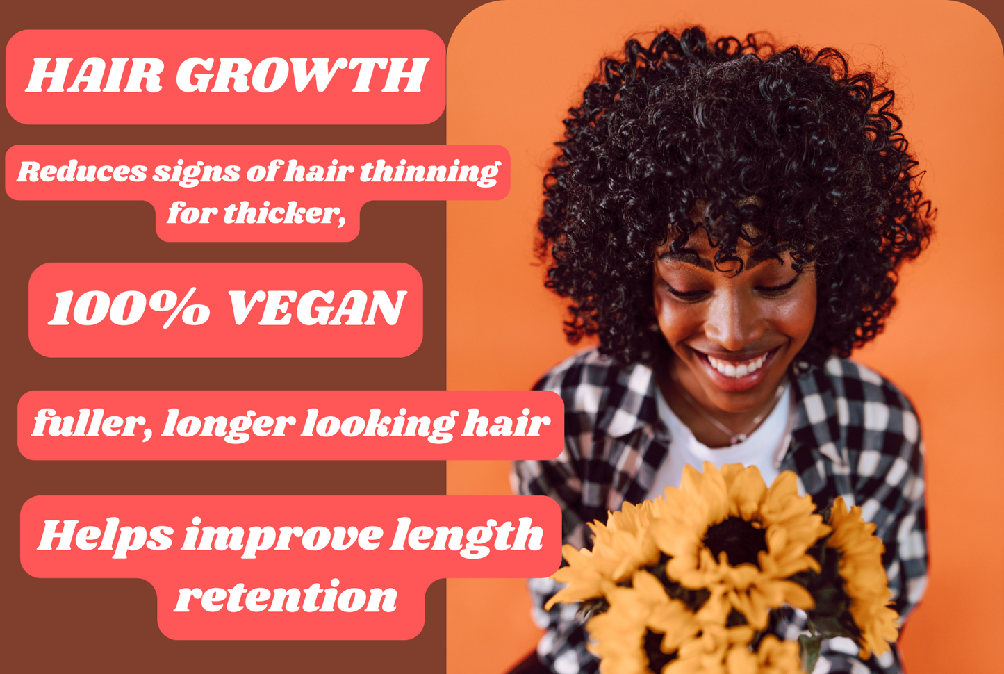 Hair Growth Tonic – 2oz | Natural Solution for Thicker, Stronger Hair – Supports Scalp Health & Reduces Hair Thinning – Nourishing Formula for Men & Women