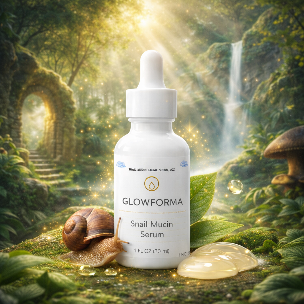 Snail Mucin Facial Serum, 1oz