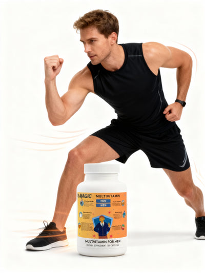 Men’s Multivitamin  – Daily Vitamins & Minerals for Wellness