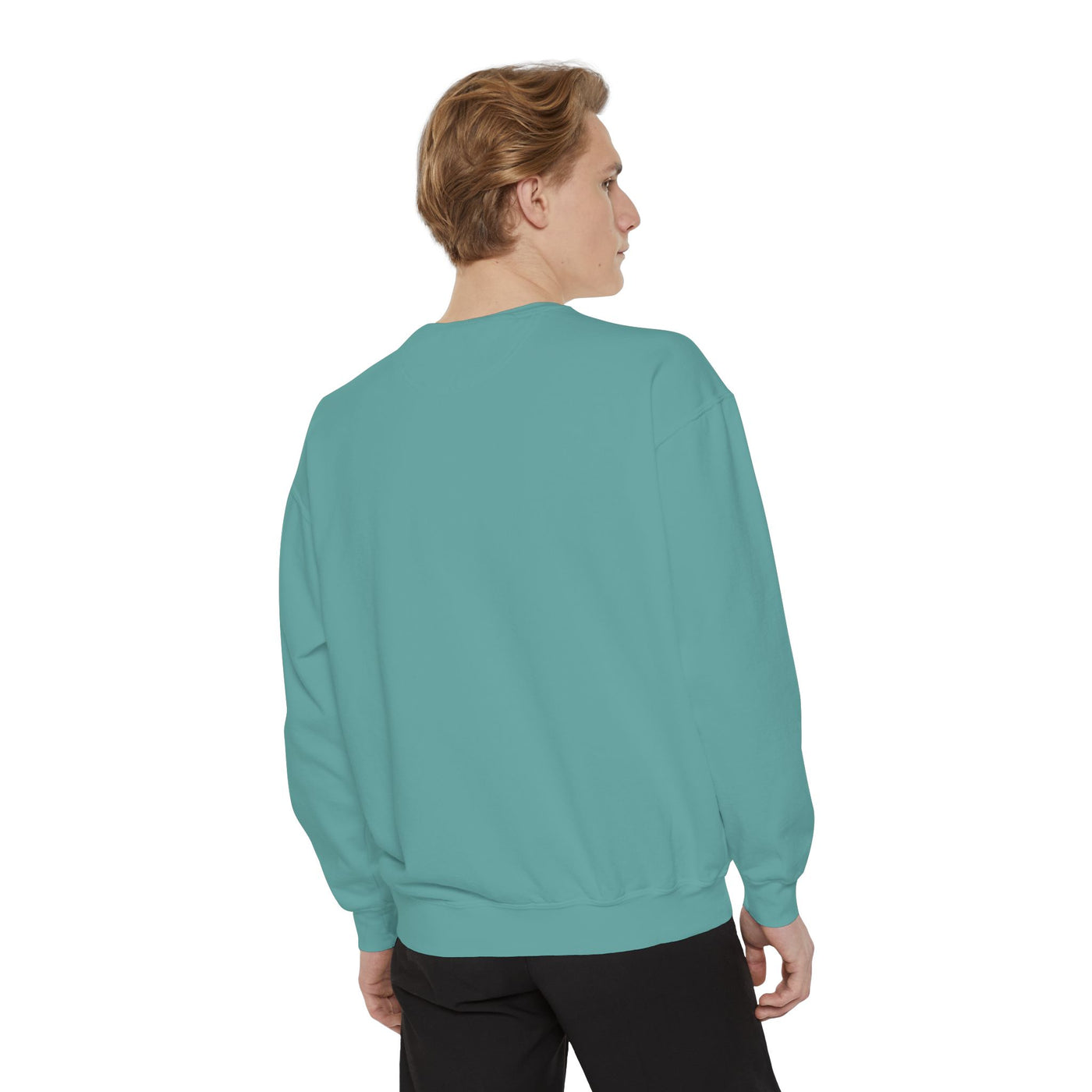 “Remember Who You Are” Sweatshirt – Unisex Garment-Dyed Crewneck | Comfortable & Inspirational Style