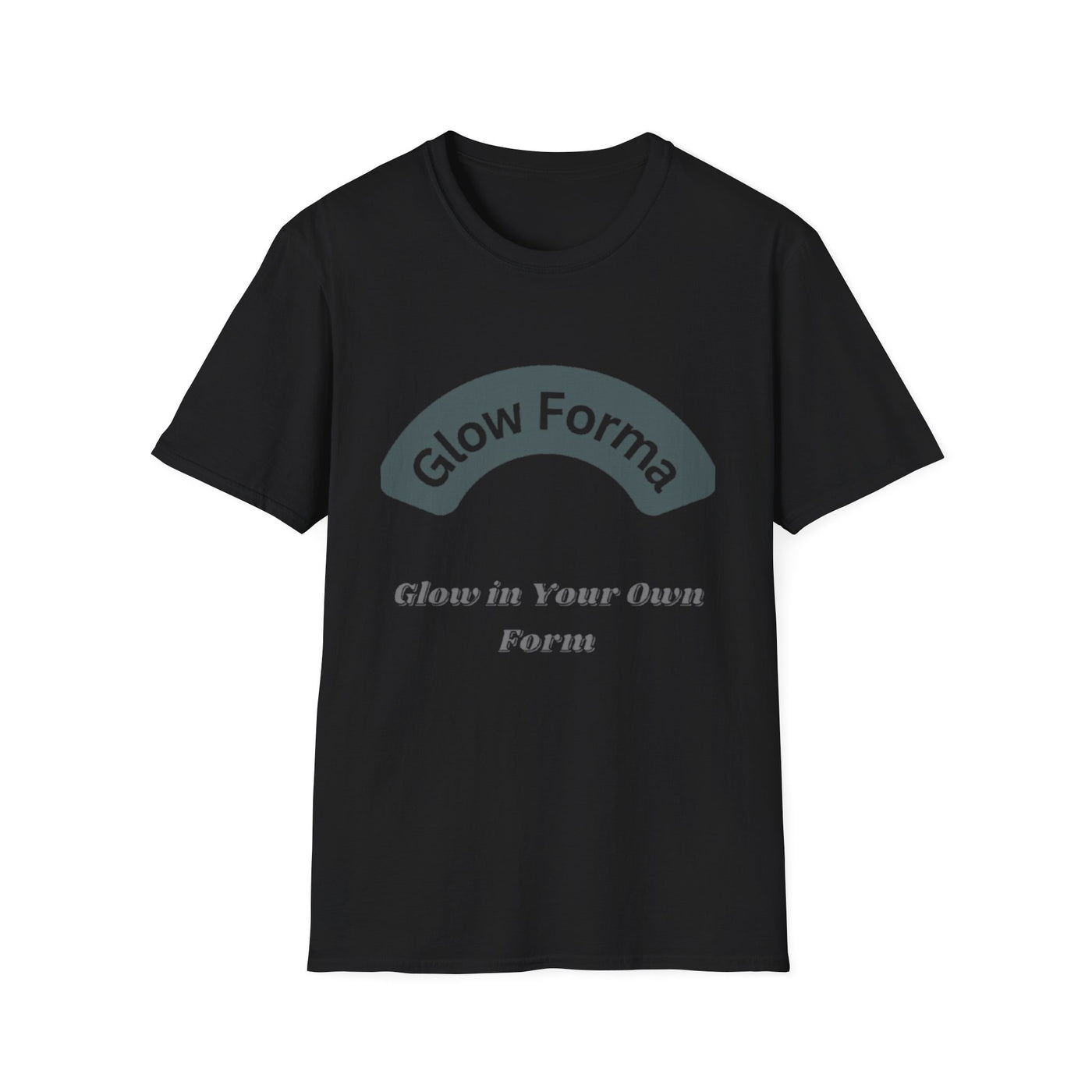Glow Forma Unisex Softstyle T-Shirt – “Glow in Your Own Form”
