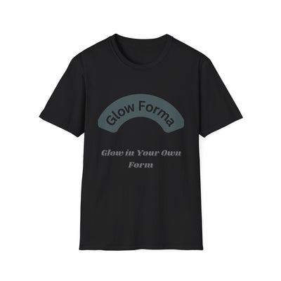 Glow Forma Unisex Softstyle T-Shirt – “Glow in Your Own Form”