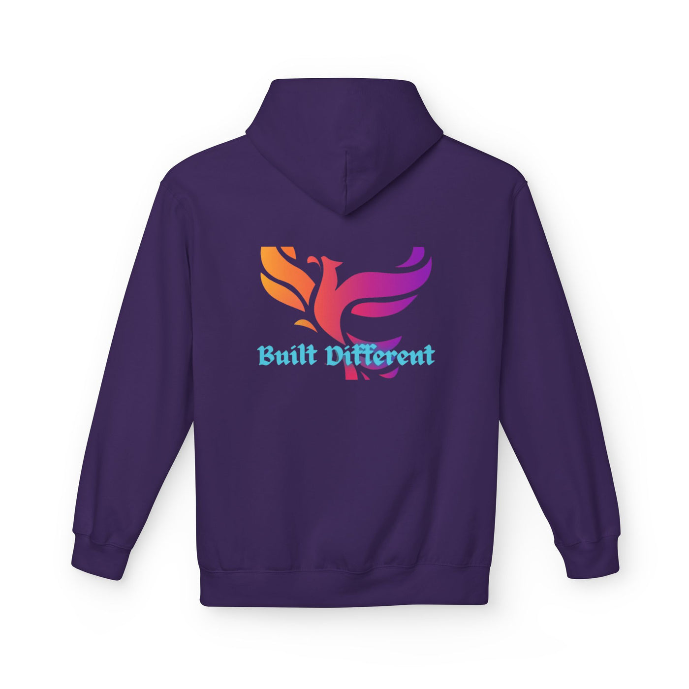 Built Different Athletic Fleece Hoodie – Soft & Performance-Ready