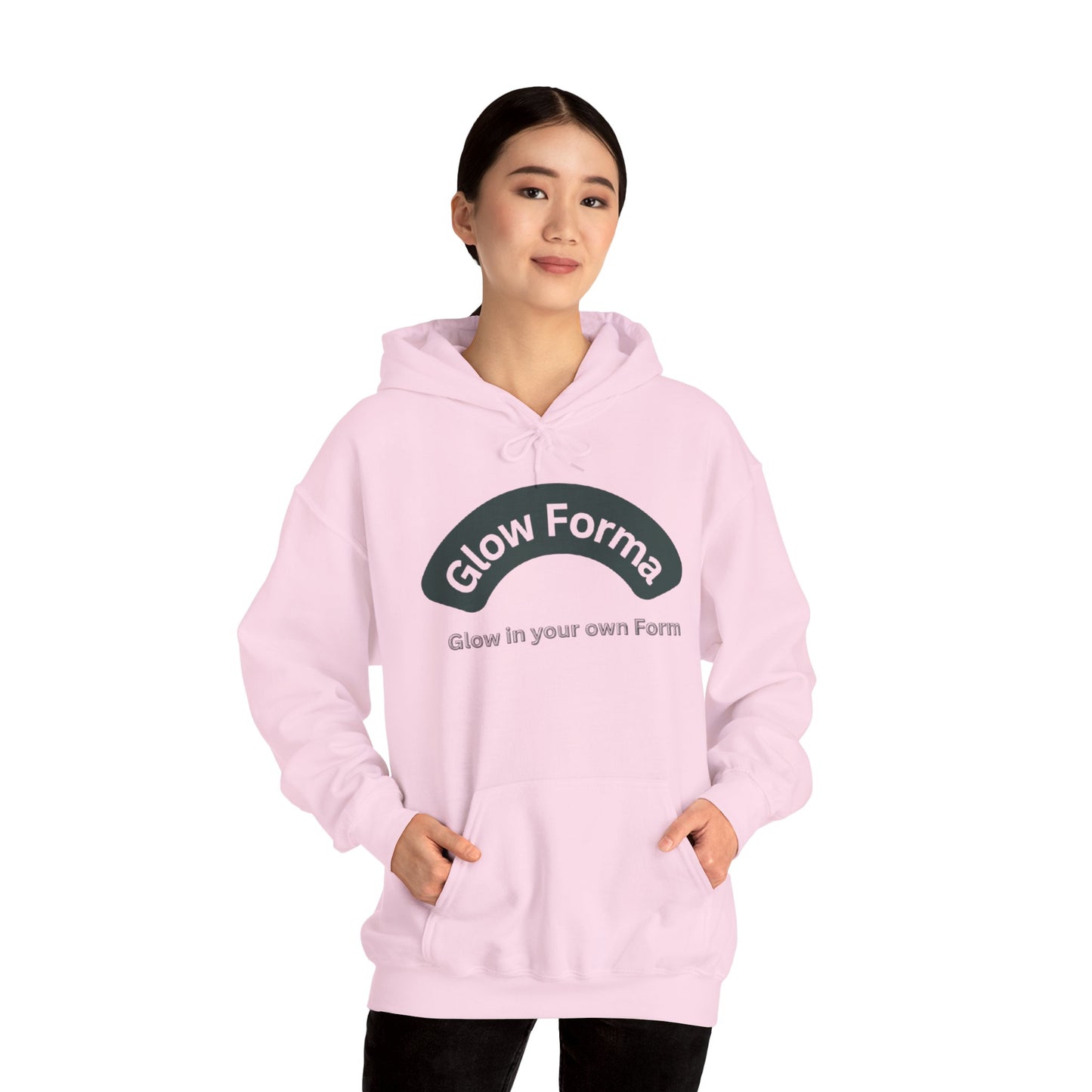 Glow Forma Unisex Heavy Blend™ Hooded Sweatshirt - Embrace Your Unique Glow