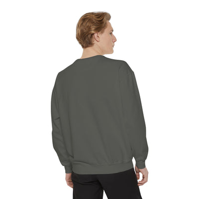 “Remember Who You Are” Sweatshirt – Unisex Garment-Dyed Crewneck | Comfortable & Inspirational Style