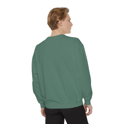 Leaf Print Unisex Sweatshirt – Eco-Friendly & Comfortable