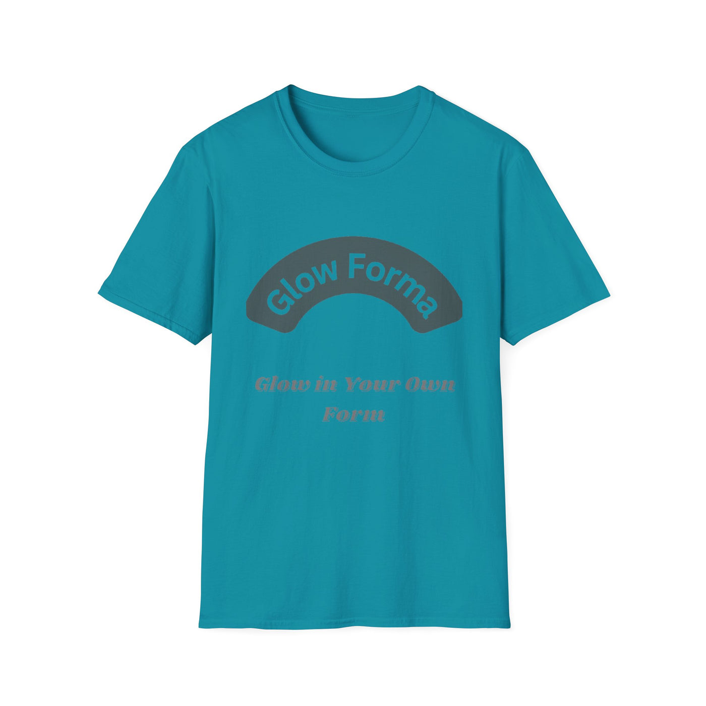 Glow Forma Unisex Softstyle T-Shirt – “Glow in Your Own Form”