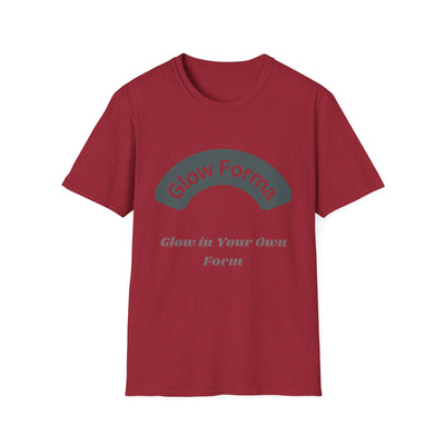 Glow Forma Unisex Softstyle T-Shirt – “Glow in Your Own Form”