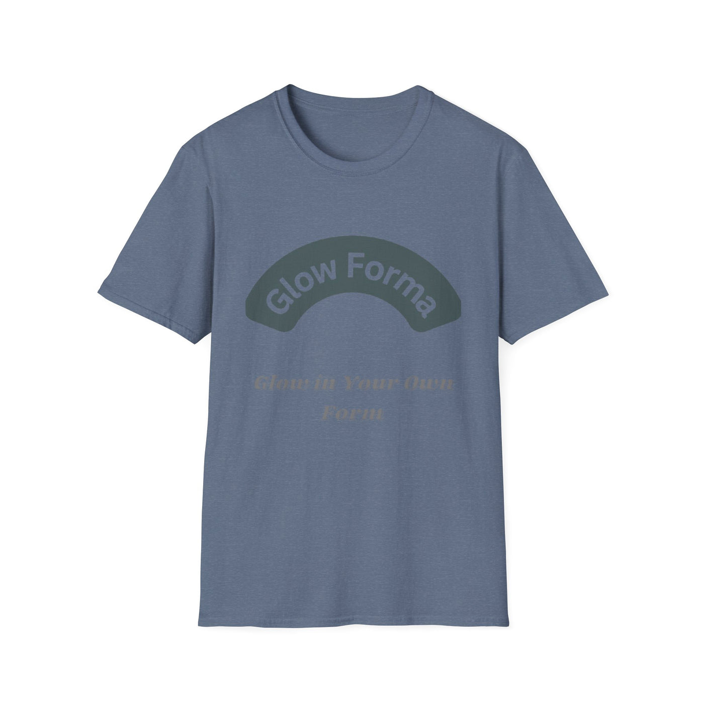 Glow Forma Unisex Softstyle T-Shirt – “Glow in Your Own Form”