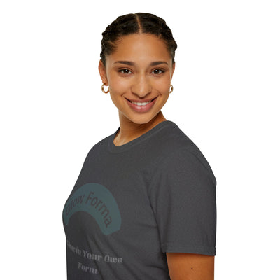 Glow Forma Unisex Softstyle T-Shirt – “Glow in Your Own Form”