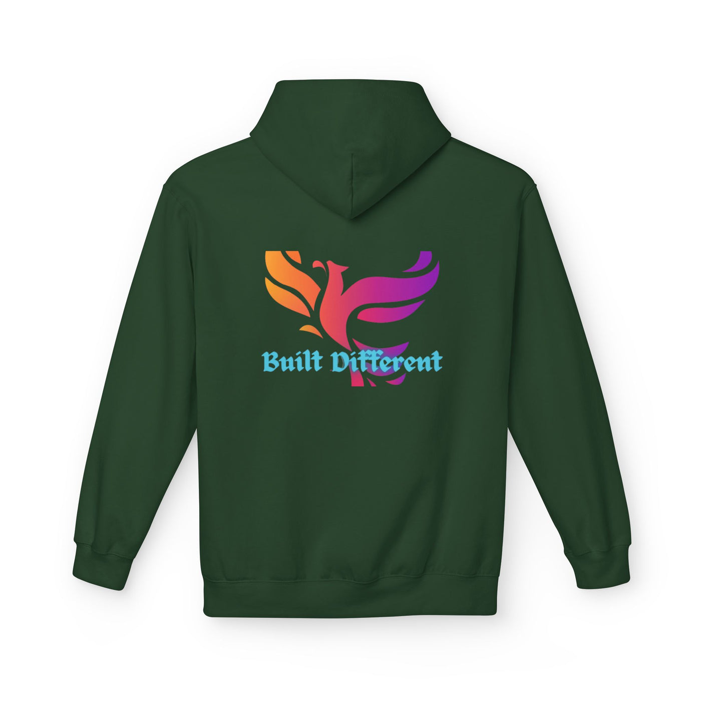 Built Different Athletic Fleece Hoodie – Soft & Performance-Ready