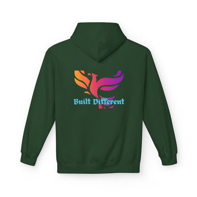 Built Different Athletic Fleece Hoodie – Soft & Performance-Ready