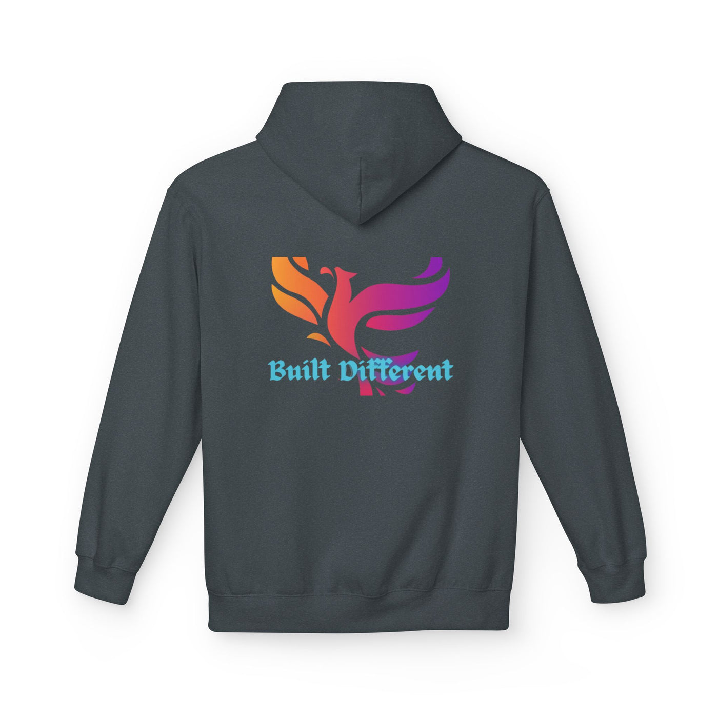 Built Different Athletic Fleece Hoodie – Soft & Performance-Ready