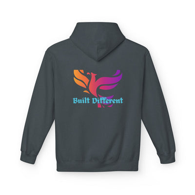 Built Different Athletic Fleece Hoodie – Soft & Performance-Ready