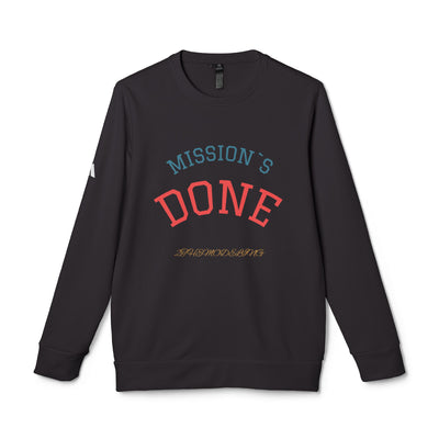 Fleece Sweatshirt – ‘Mission’s Done’ – Cozy, Relaxed Fit with Motivational Message for Comfort & Style