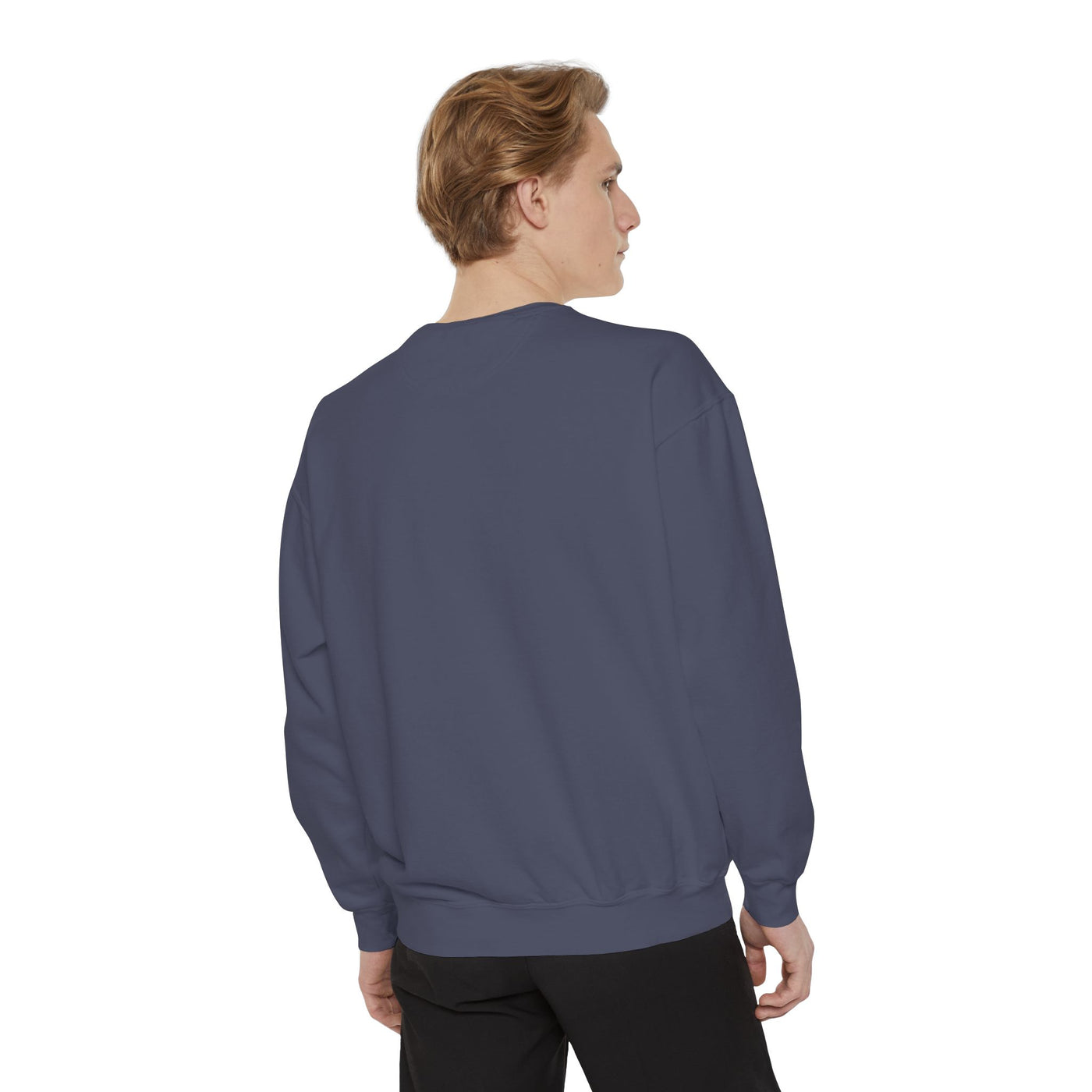 “Remember Who You Are” Sweatshirt – Unisex Garment-Dyed Crewneck | Comfortable & Inspirational Style