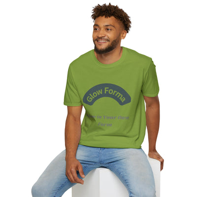 Glow Forma Unisex Softstyle T-Shirt – “Glow in Your Own Form”