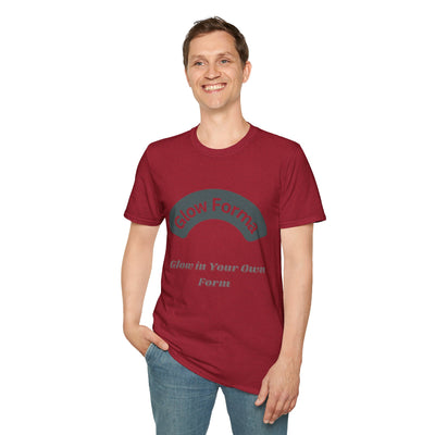 Glow Forma Unisex Softstyle T-Shirt – “Glow in Your Own Form”