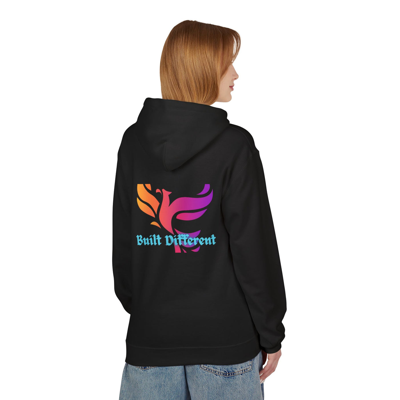 Built Different Athletic Fleece Hoodie – Soft & Performance-Ready