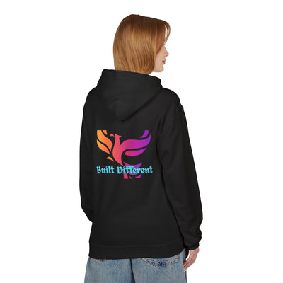 Built Different Athletic Fleece Hoodie – Soft & Performance-Ready
