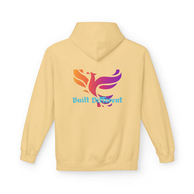 Built Different Athletic Fleece Hoodie – Soft & Performance-Ready