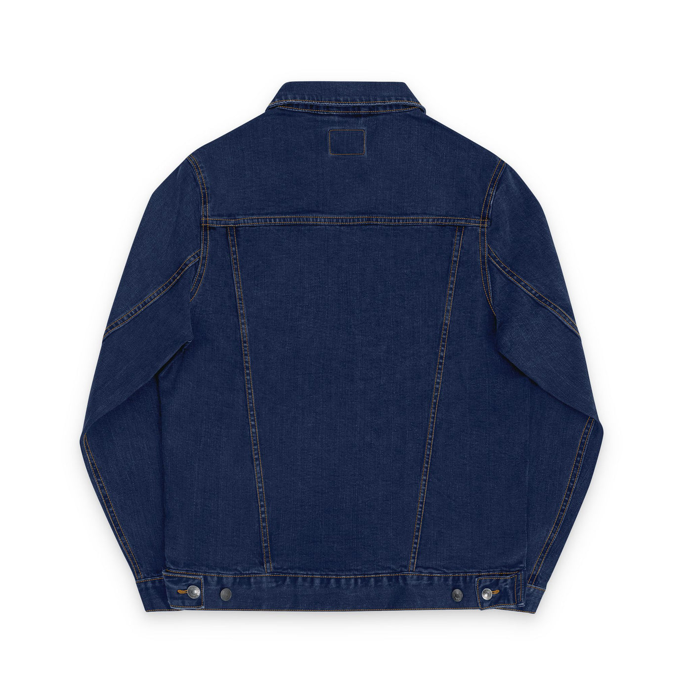 Vintage Wash Embroidered Denim Jacket – Unisex Stylish Outerwear