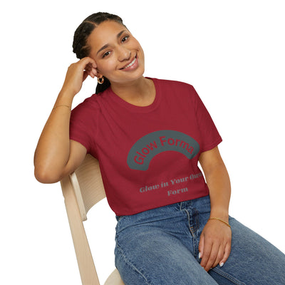 Glow Forma Unisex Softstyle T-Shirt – “Glow in Your Own Form”