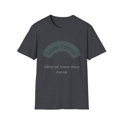 Glow Forma Unisex Softstyle T-Shirt – “Glow in Your Own Form”