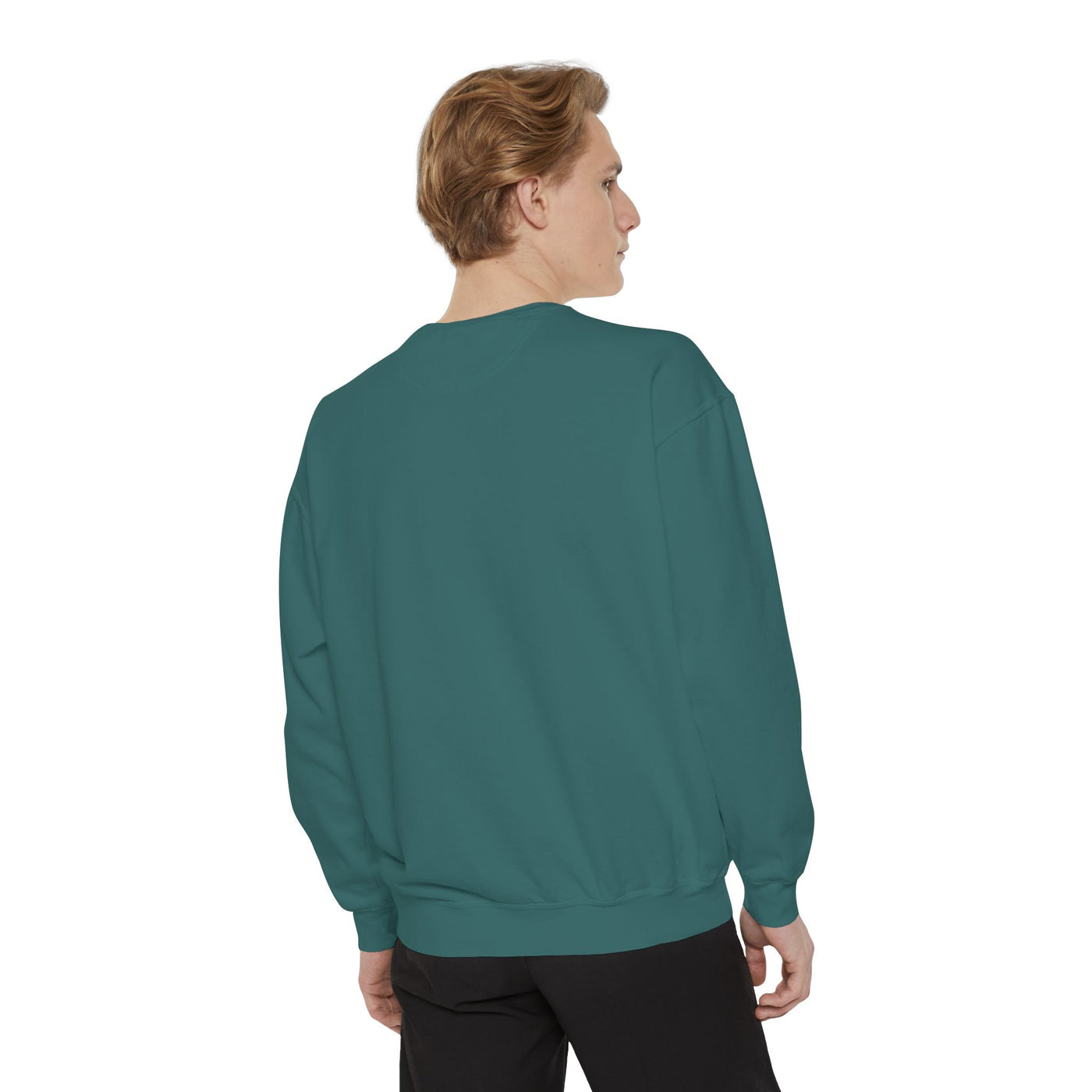 Leaf Print Unisex Sweatshirt – Eco-Friendly & Comfortable