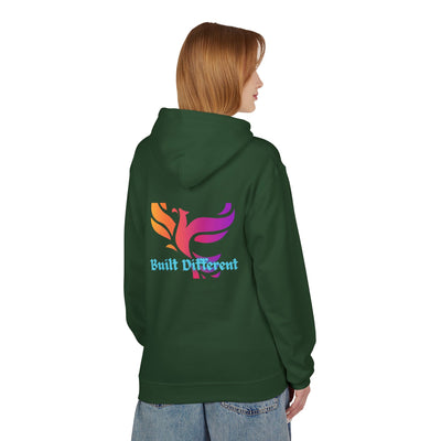 Built Different Athletic Fleece Hoodie – Soft & Performance-Ready