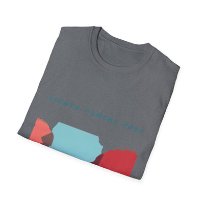 “Lights. Camera. Pose.” Creative Art T-Shirt – Unisex Graphic Tee