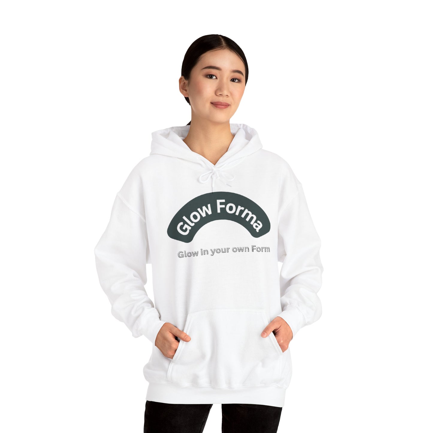 Glow Forma Unisex Heavy Blend™ Hooded Sweatshirt - Embrace Your Unique Glow