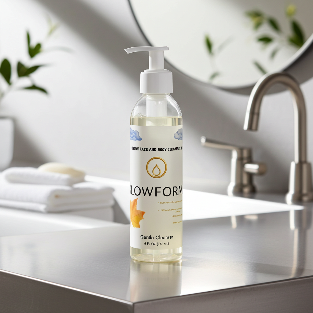 Gentle Face and Body Cleanser, 6oz