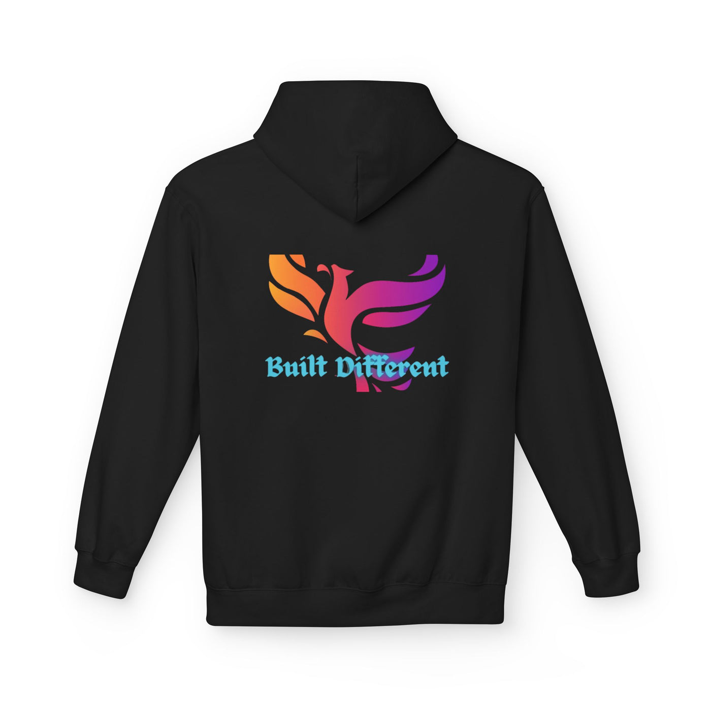 Built Different Athletic Fleece Hoodie – Soft & Performance-Ready