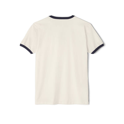 Whale Love Ringer T-Shirt – Eco-Friendly Cotton Tee | Casual & Sustainable