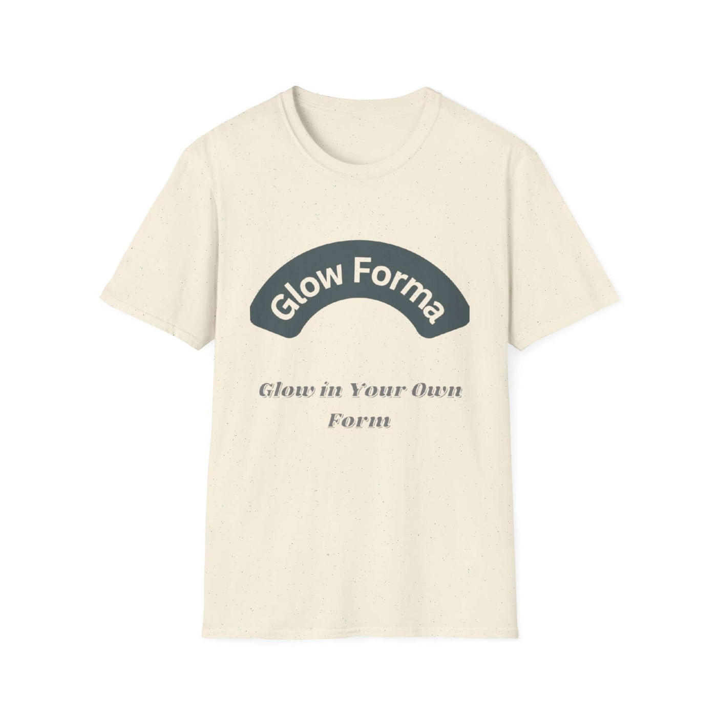 Glow Forma Unisex Softstyle T-Shirt – “Glow in Your Own Form”