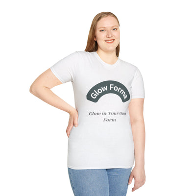 Glow Forma Unisex Softstyle T-Shirt – “Glow in Your Own Form”