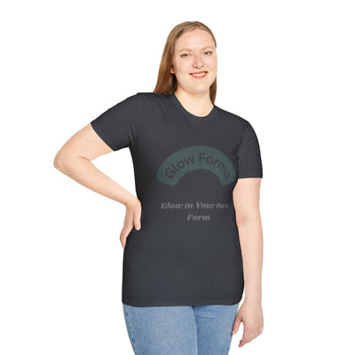 Glow Forma Unisex Softstyle T-Shirt – “Glow in Your Own Form”
