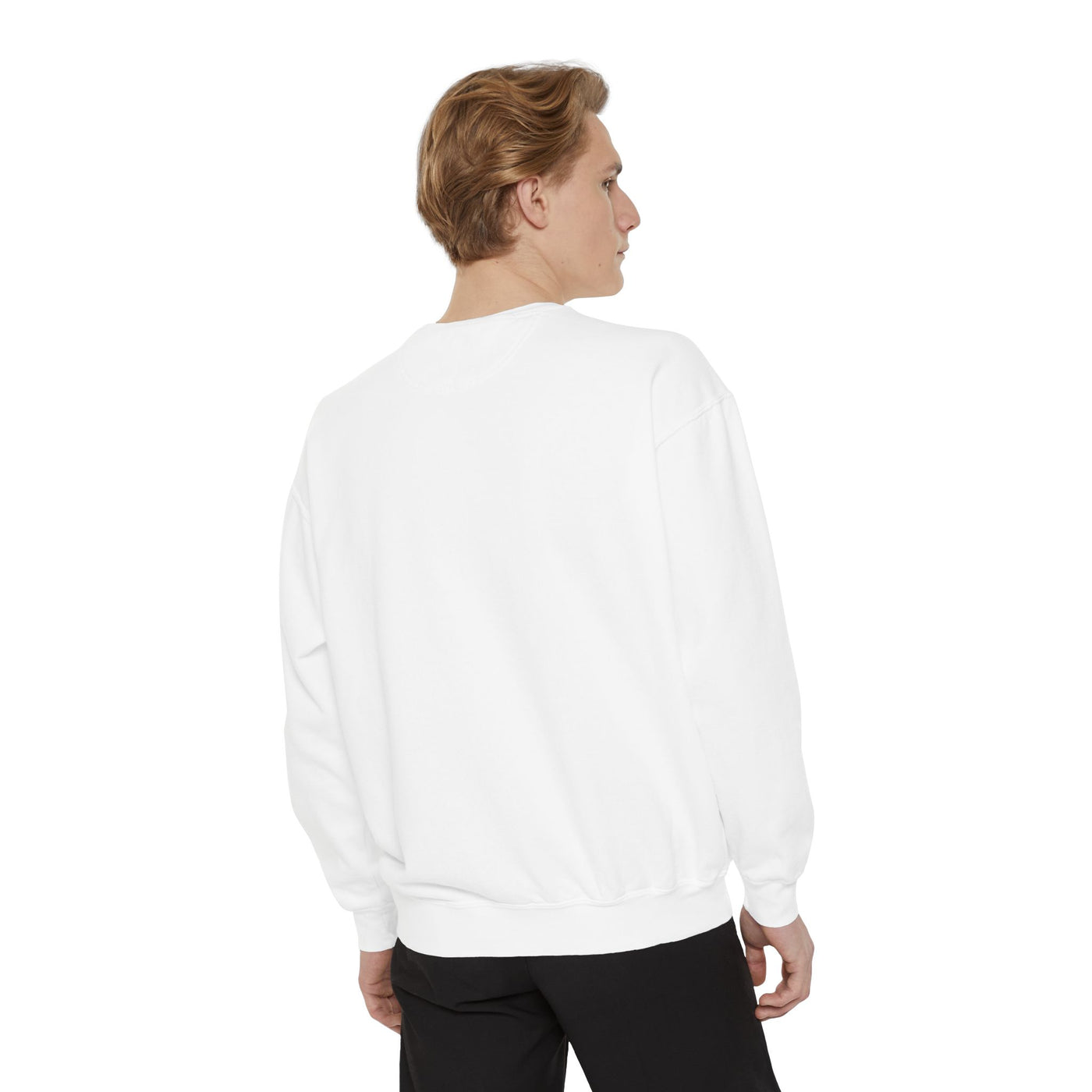 “Remember Who You Are” Sweatshirt – Unisex Garment-Dyed Crewneck | Comfortable & Inspirational Style