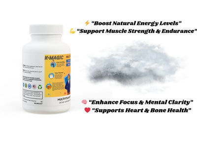 Men’s Multivitamin  – Daily Vitamins & Minerals for Wellness