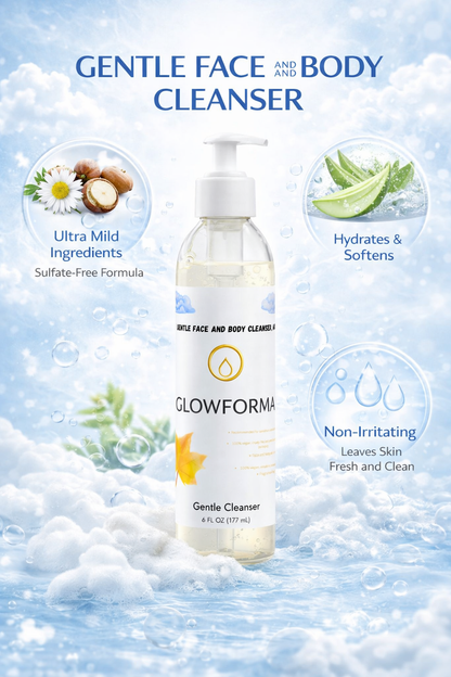 Gentle Face and Body Cleanser, 6oz