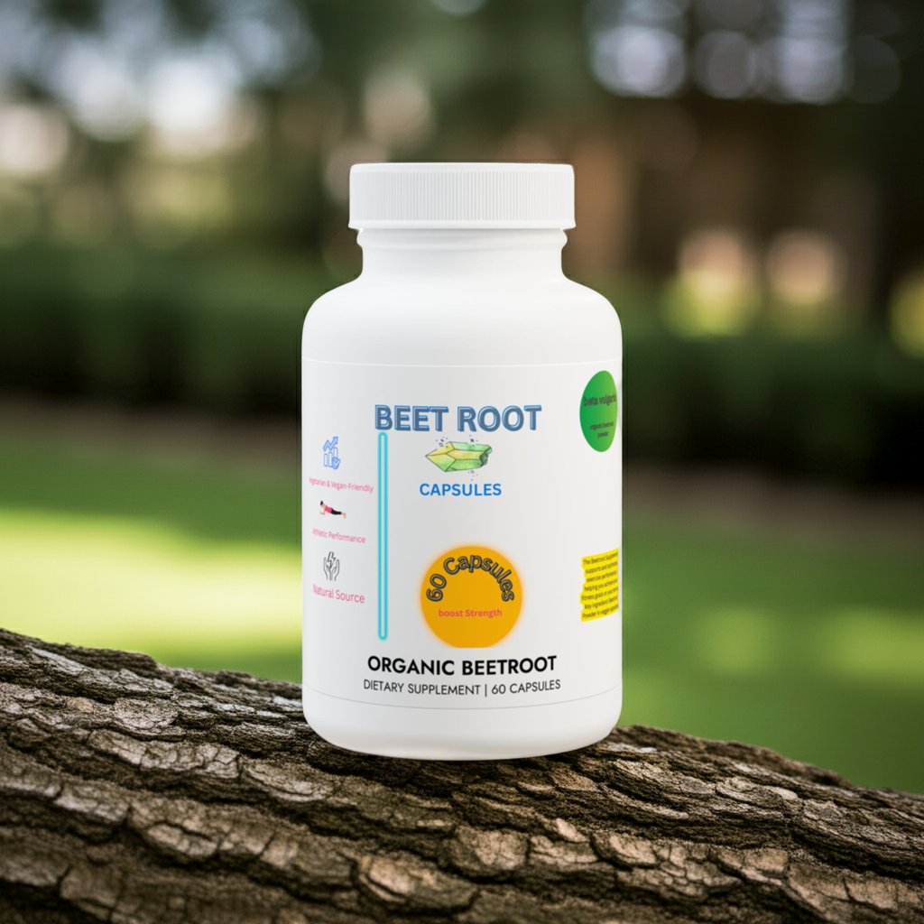 Beetroot – 60 Capsules | Dietary Support for Wellness & Circulation
