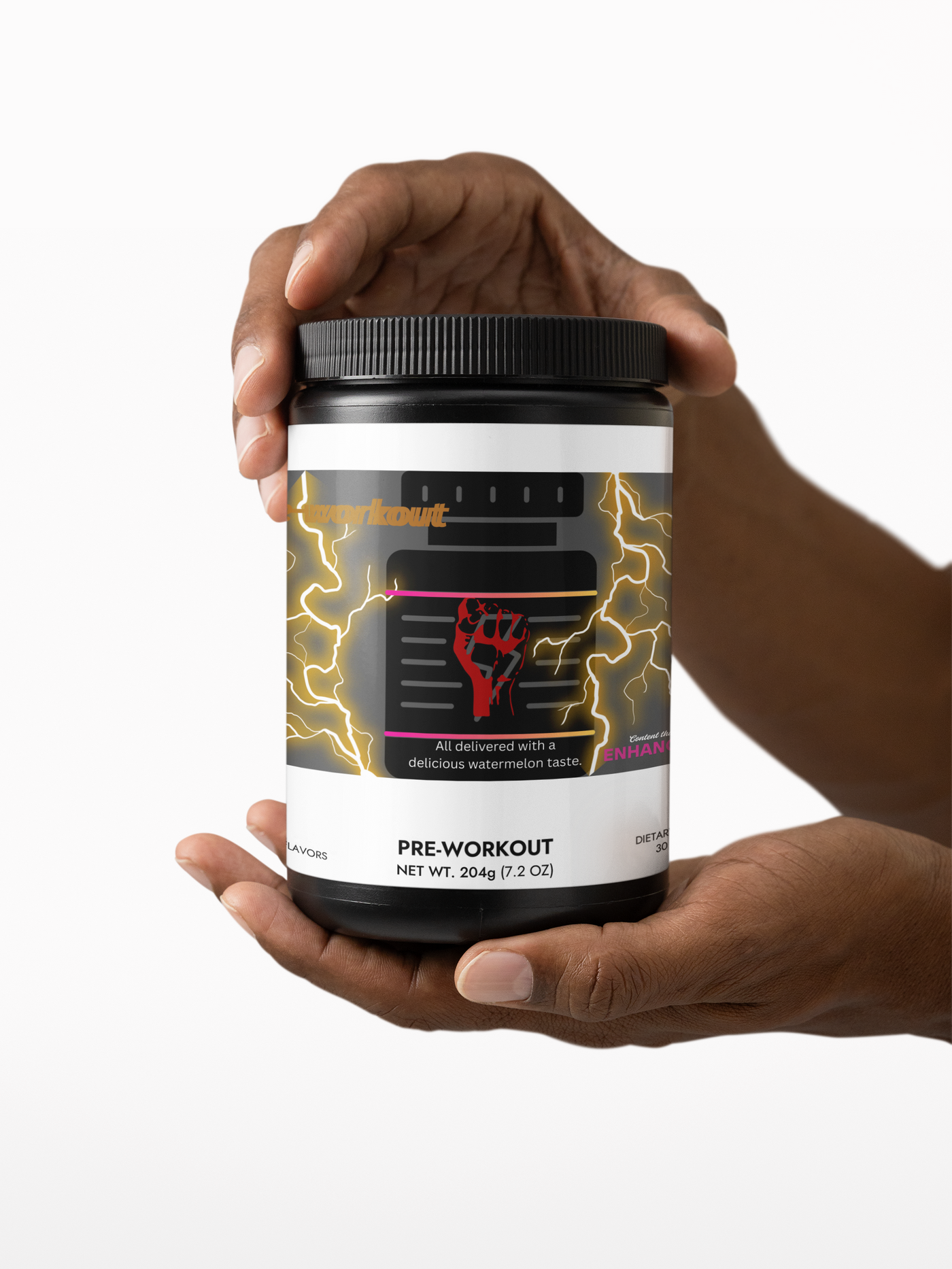 Watermelon Pre-Workout 300g – Boosts Energy, Focus & Stamina