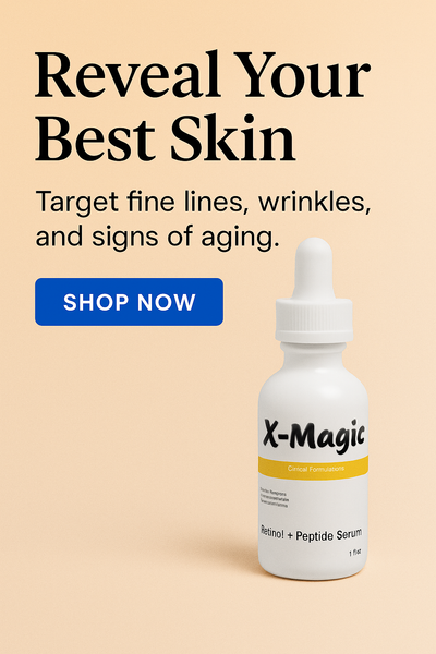 Retinol & Peptide Serum 1oz – Anti-Aging, Firming & Hydrating