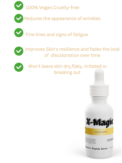 Retinol & Peptide Serum 1oz – Anti-Aging, Firming & Hydrating