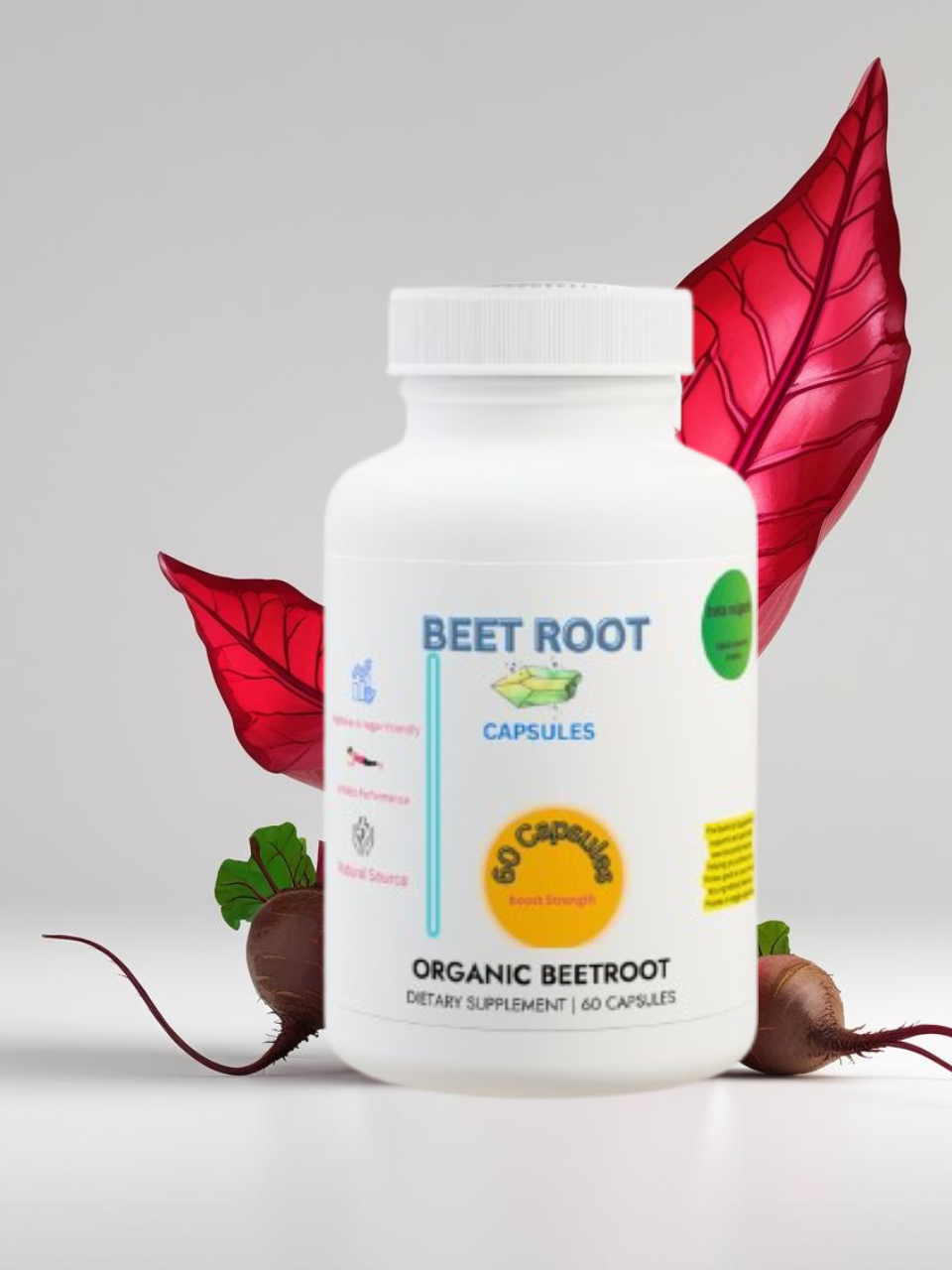 Beetroot – 60 Capsules | Dietary Support for Wellness & Circulation