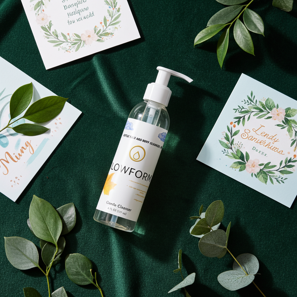 Gentle Face and Body Cleanser, 6oz